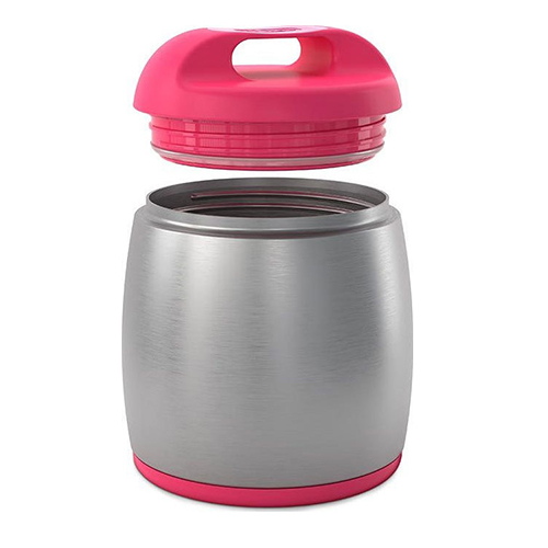 Chicco Βρεφικό Θερμός Φαγητού Pink 350ml