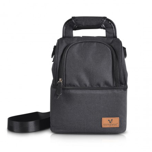 Cangaroo Lunchbag Ισοθερμική Τσάντα Aurora Black 3800146268138