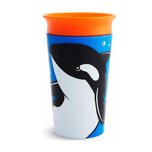 Munchkin Miracle 360° Wildlove Sippy Cup Orca 266ml 51778