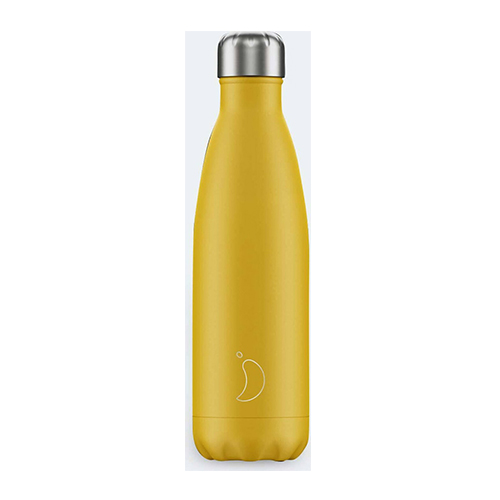 Chillys Matte Burnt Yellow Μπουκάλι Θερμός 0.5lt 200221