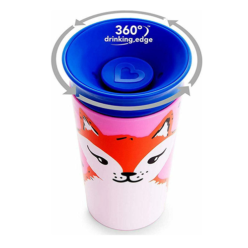Munchkin Miracle 360° Wildlove Sippy Cup Fox 266ml 51777