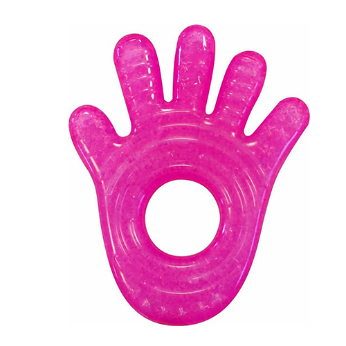 Munchkin Fun Ice Hand Chewy Teether Ψυγείου Pink 0 + μηνών 11324