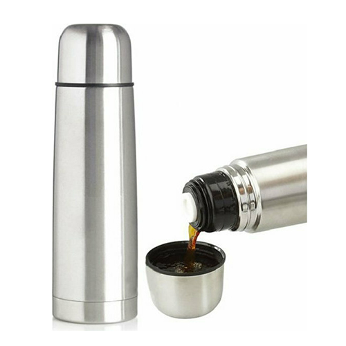 Estia Thermos Silver Μπουκάλι Θερμός 0.5lt 01-8291
