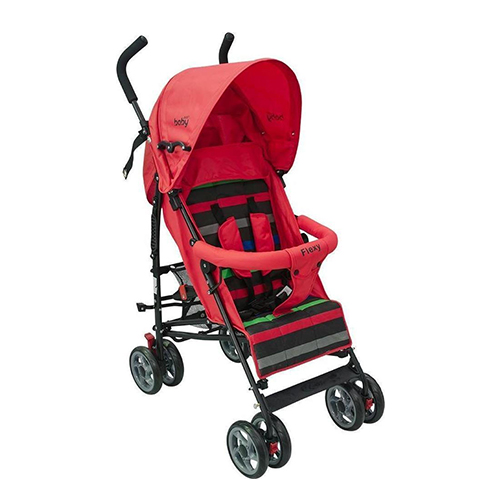 Just Baby Flexy Καρότσι Μπαστούνι Red 7.8kg κατάλληλο από 6 μηνών