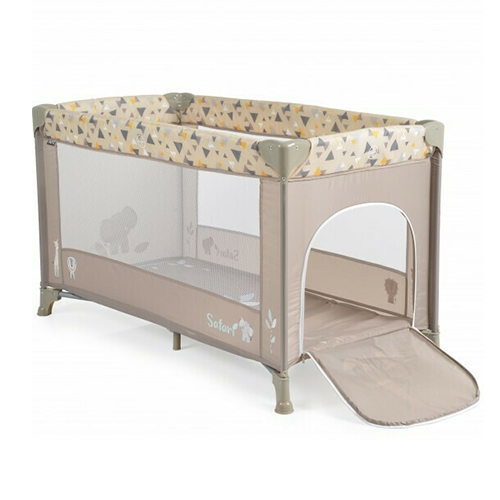 Cangaroo Παρκοκρέβατο Με 1 Επίπεδο Safari Beige 3800146248628