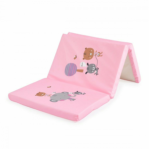 Cangaroo Στρώμα Παρκοκρέβατου Animals Light Pink 60x120x5cm