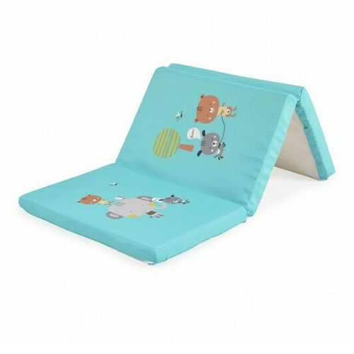 Cangaroo Στρώμα Παρκοκρέβατου Animals Turquoise 60x120x5cm