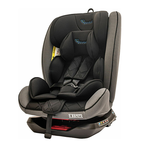 Dovadi Καθισματάκι Αυτοκινήτου Safety 360° Aluminium Grey 0-36 kg Με Isofix