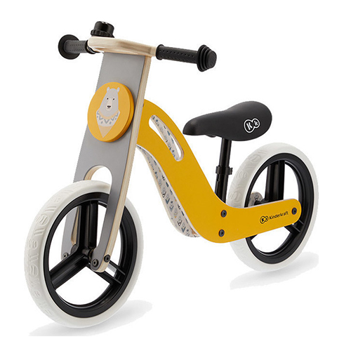 Kinderkraft Παιδικό Ποδήλατο Ισορροπίας Uniq Κίτρινο KKRUNIQHNY0000