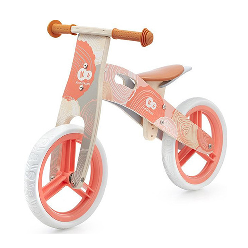 Kinderkraft Παιδικό Ποδήλατο Ισορροπίας Runner Ξύλινο Πολύχρωμο KRRUNN00CRL0000 
