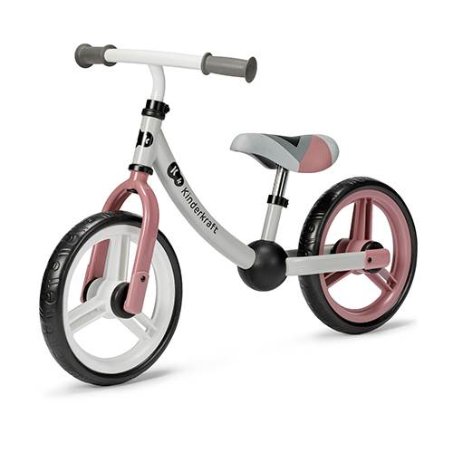 Kinderkraft Παιδικό Ποδήλατο Ισορροπίας 2 Way Next Ροζ KR2WAY00PNK