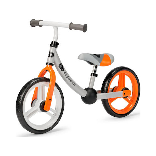Kinderkraft Παιδικό Ποδήλατο Ισορροπίας 2 Way Next Γκρι KR2WAY00ORA
