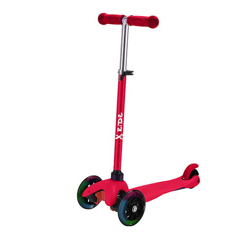 Bebe Stars Παιδικό Πατίνι X-Ride Τρίτροχο Κόκκινο 660-180