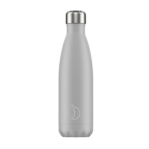 Chillys Monochrome Light Grey Μπουκάλι Θερμός 0.50lt 200381