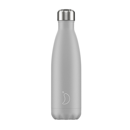 Chillys Monochrome Light Grey Μπουκάλι Θερμός 0.50lt 200381