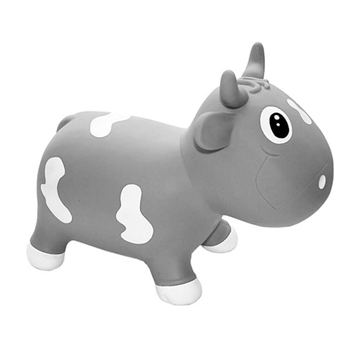 Kidzzfarm Χοπ Χοπ Αγελάδα Bella για 1+ έτους Γκρι KMC150509