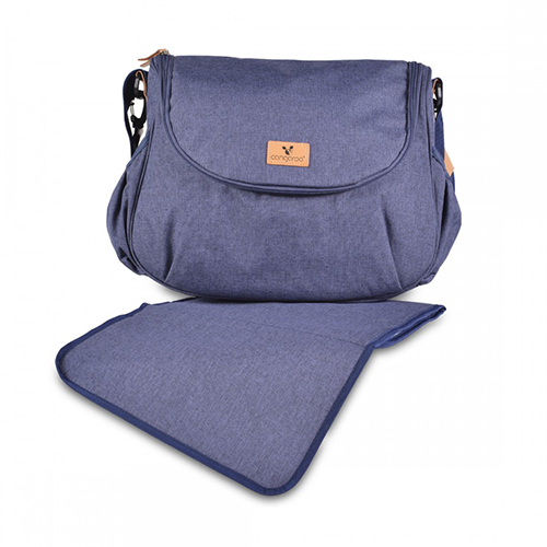 Cangaroo Τσάντα-Αλλαξιέρα Ώμου/Χειρός Naomi Blue 3800146266943