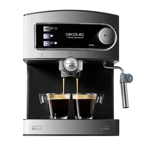 Cecotec Power Espresso 20 Μηχανή Espresso 850W Πίεσης 20bar Ασημί
