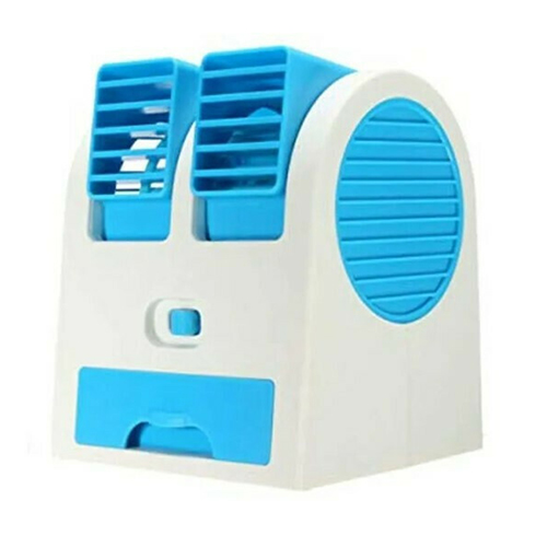 Μίνι Ανεμιστήρας USB - Mini Cooler-Fan Air Conditioning - Μπλε