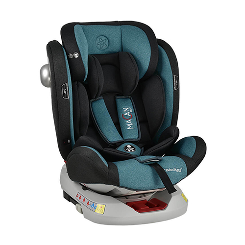 Bebe Stars Καθισματάκι Αυτοκινήτου Macan 360° Petrol 0-36 kg Με Isofix