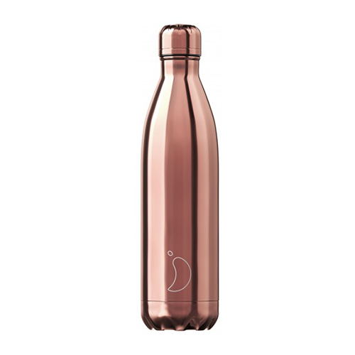 Chillys Chrome Rose Gold Μπουκάλι Θερμός 0.75lt 200413