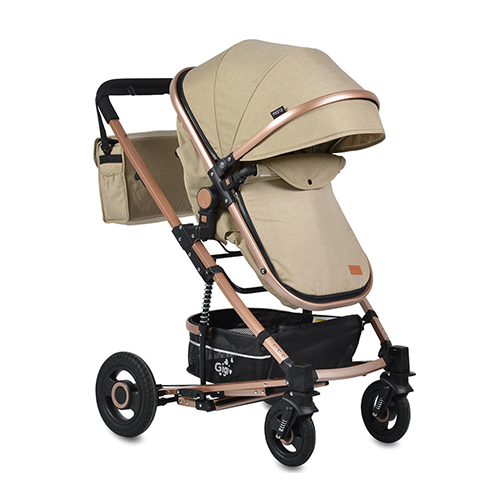 Moni Πολυκαρότσι Gigi 2 in 1 Beige 3800146235123