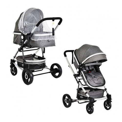 Baby stroller Gigi dark grey 3800146235147