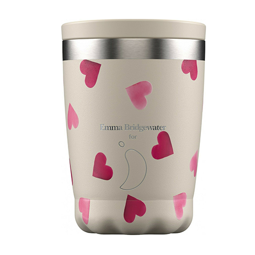 Chillys Emma Bridgewater Pink Hearts Ποτήρι Θερμός 0.34lt 220-51
