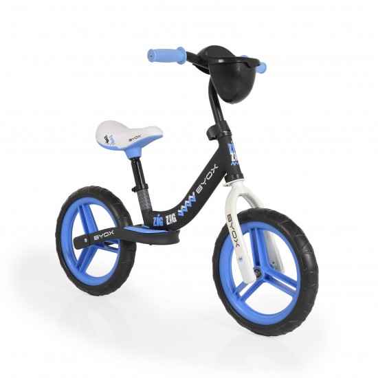 Byox Παιδικό Ποδήλατο Ισορροπίας Zig Zag New Μπλε 3800146201326Ν (ΔΩΡΟ ΦΩΤΑΚΙ LED)