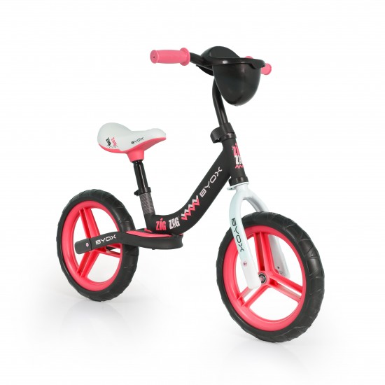 Byox Παιδικό Ποδήλατο Ισορροπίας Zig Zag New Κόκκινο 3800146201333Ν (ΔΩΡΟ ΦΩΤΑΚΙ LED)