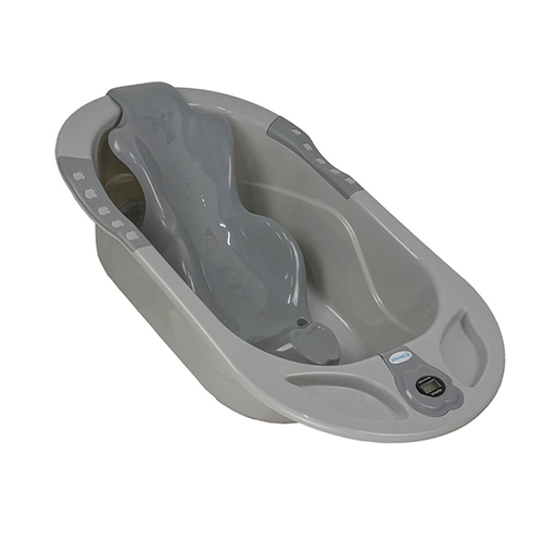 Bebe Stars Μπανιέρα Μωρού Bubble με Θερμόμετρο Grey 23-186