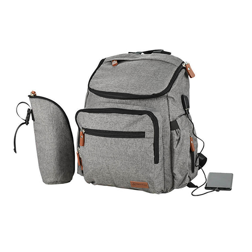 Bebe Stars Τσάντα-Αλλαξιέρα Πλάτης Grey 590-186