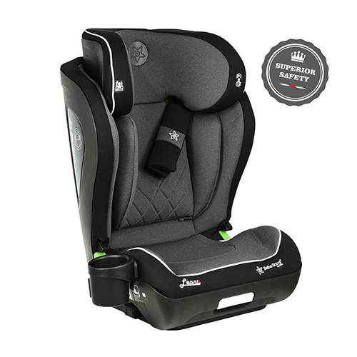 Bebe Stars Καθισματάκι Αυτοκινήτου Leon i-Size με Isofix Black 943-188