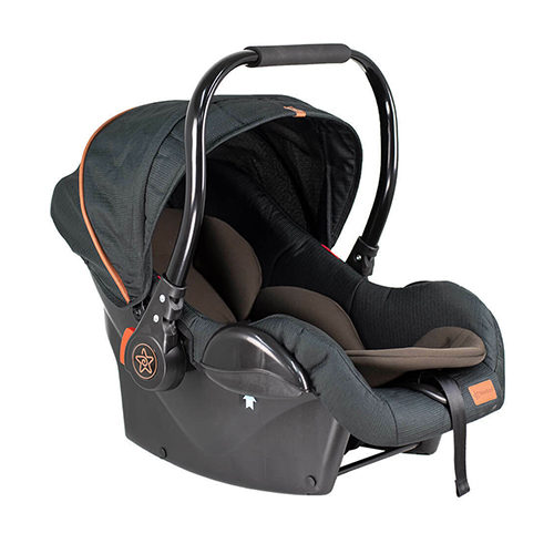 Bebe Stars Καθισματάκι Αυτοκινήτου Baby Plus 0-13 kg με Isofix Black 008-189