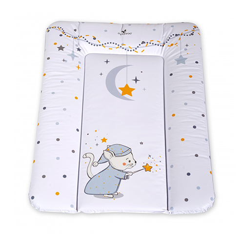 Cangaroo Μαλακή Αλλαξιέρα Nappy από Πλαστικό Λευκό 50x70cm 3800146268992