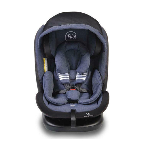 Cangaroo Καθισματάκι Αυτοκινήτου Pilot 0-36 kg με Isofix Denim 3801005150021