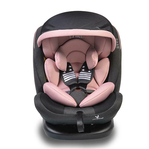 Cangaroo Καθισματάκι Αυτοκινήτου Pilot 0-36 kg με Isofix Pink 3801005150014