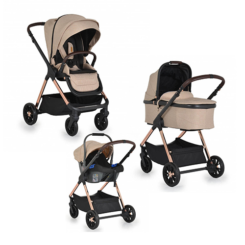 Cangaroo Πολυκαρότσι Empire 3 in 1 Beige 3800146235901
