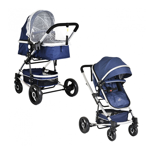 Moni Πολυκαρότσι Gigi 2 in 1 Denim 3800146235154 

