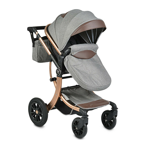 Moni Πολυκαρότσι Sofie 2020 2 in 1 Dark Grey 3800146235444