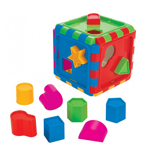 Pilsan Sorter Shape 03226 Παιχνίδι Ταξινόμησης Κύβος 8693461032264
