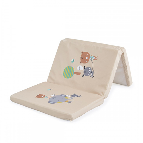Moni Στρώμα Παρκοκρέβατου Animals Beige 60x120x5cm 3800146248864