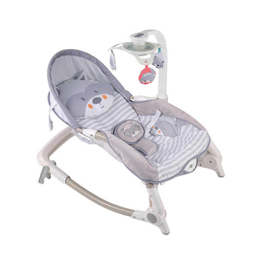 Bebe Stars Ηλεκτρικό Relax Μωρού Raccoon με Μουσική και Δόνηση για Παιδί έως 18kg 314-186