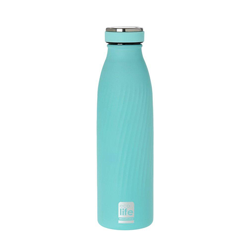 Ecolife Cool Μπουκάλι Θερμός σε Τιρκουάζ χρώμα 0.50lt 33-BO-3031