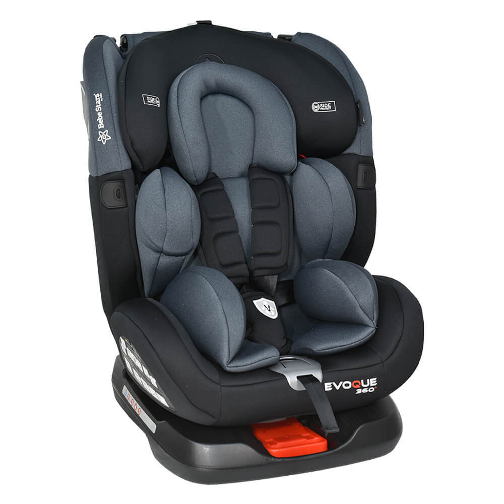 Bebe Stars Κάθισμα Αυτοκινήτου Evoque 0-36 Kg Isofix 360° Grey 900-186