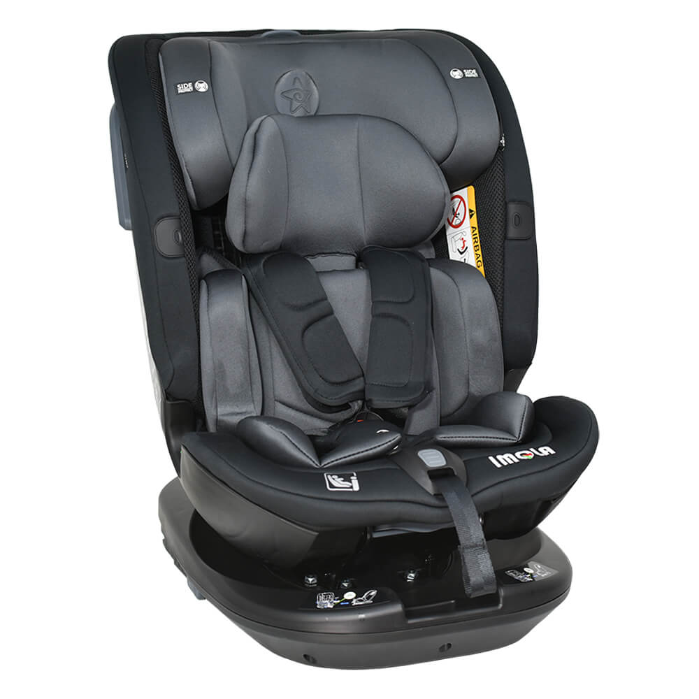 Bebe Stars Κάθισμα Αυτοκινήτου Imola I-size με Isofix 360° Black 923-188