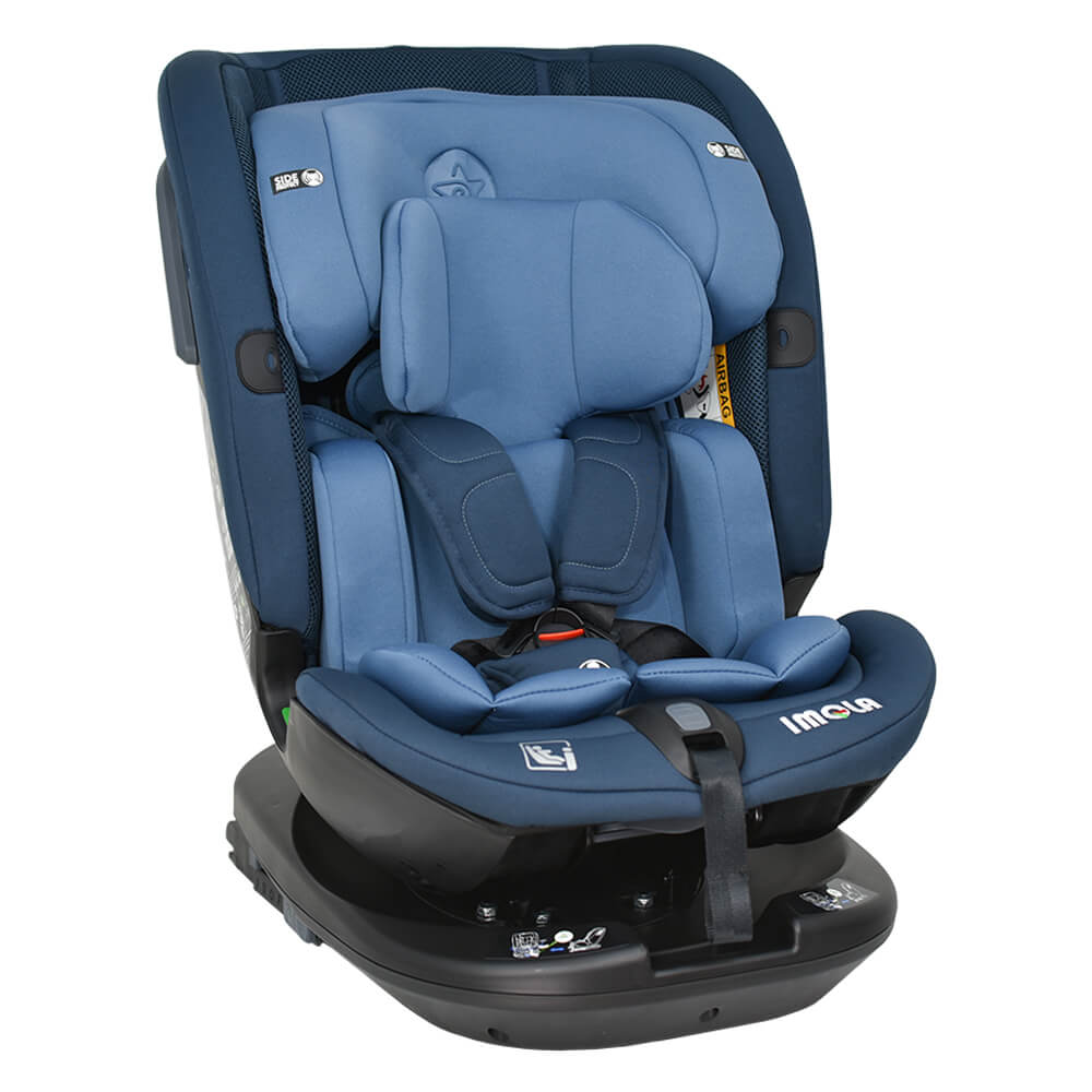 Bebe Stars Κάθισμα Αυτοκινήτου Imola I-size με Isofix 360° Marine Blue 923-184