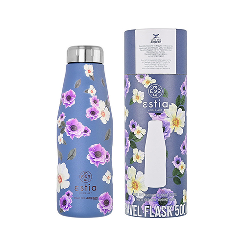 Estia Μπουκάλι Θερμός Garden Blue 500ml