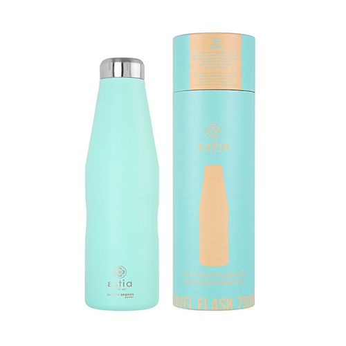 Estia Save the Aegean Μπουκάλι Θερμός Πράσινο 750ml