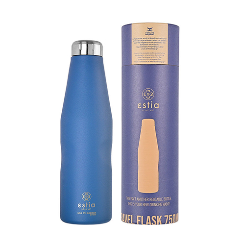 Estia Μπουκάλι Θερμός Denim Blue 750ml